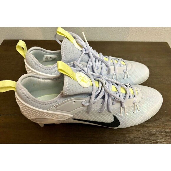 Nike Alpha Huarache 9 Elite Low Lax Cleats FV6147-001 Men's Size 12 - Picture 1 of 12